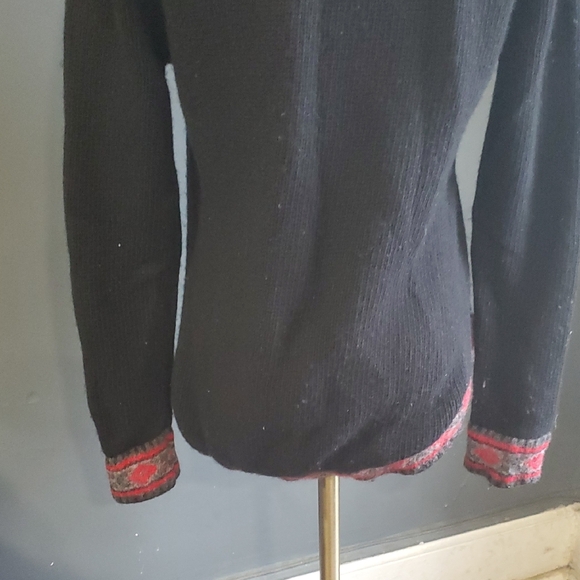 Vtg Polo  Ralph Lauren Black Wool Sweater - Picture 10 of 14